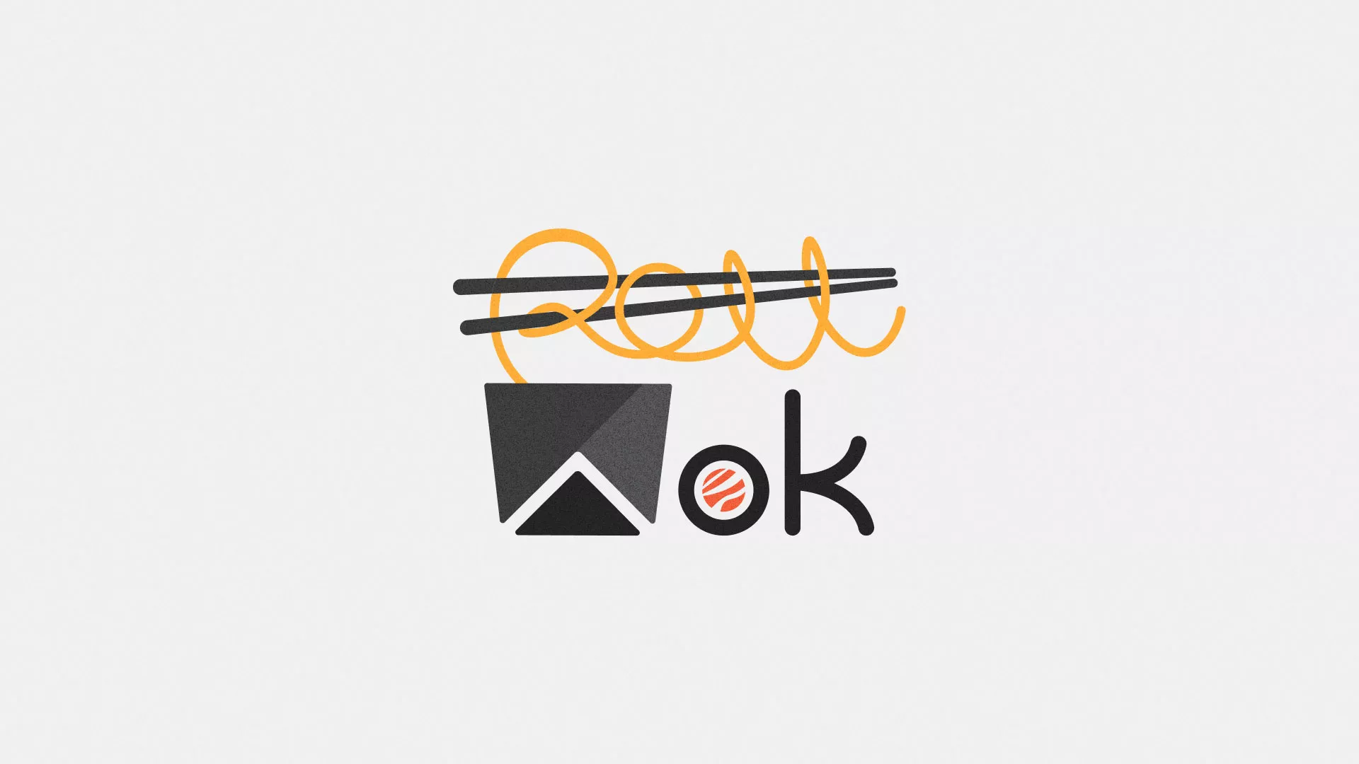 Разработка логотипа в Северобайкальске для суши-бара «Roll Wok Club» Разработка логотипа в Северобайкальске для суши-бара «Roll Wok Club»